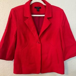 ❄️Louben vintage red blazer b